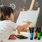Acrylic Paint Set,8 Primary Colors((120ml,4 oz) Rich Pigments Non-Toxic Washable, Professional Paint for Pouring on Canvas, Rocks, Ceramic, Fabric, Leather, Ideal for Artist, Adults